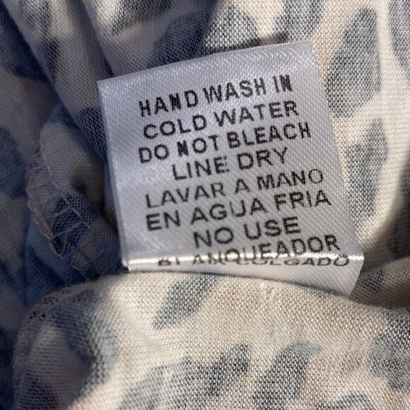 NWT La Miel Casual Lightweight Animal Print maxi with pockets Size: L - Picture 5 of 9